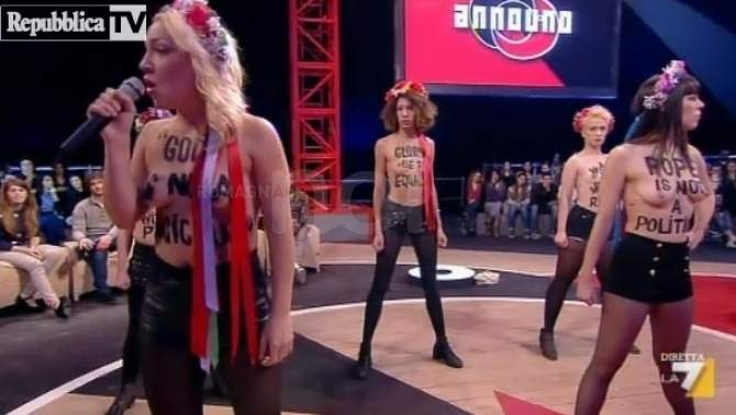 Grey's Anatomy eterofobo, le Femen indegne: gli strani dati di Sotel - femen announo - Gay.it Archivio