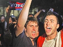 La casa nera: Obama è il nuovo presidente - festaobamaBASE - Gay.it Archivio