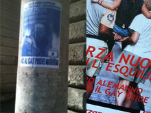 "No all'amore omosessuale". Manifesti contro l'Europride - forzanuovaromaBASE - Gay.it Archivio