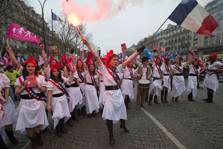 Family Day, violenze in Francia - franciascontriF1 - Gay.it Archivio