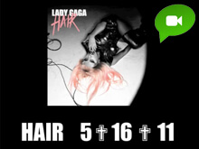 Ecco "Hair", ancora un'anteprima in attesa di Born This Way - gaga hairBASE - Gay.it Archivio