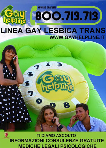 Gay Help Line, associazioni: "Rendere pubblici i dati" - gayhelpline F2 - Gay.it Archivio