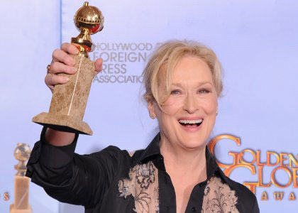 Golden Globes all'82enne Christopher Plummer e a Madonna - globes2012F2 - Gay.it Archivio