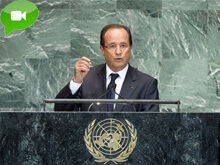 Hollande all'ONU: basta criminalizzare l'omosessualità - hollandeonu2BASE - Gay.it Archivio