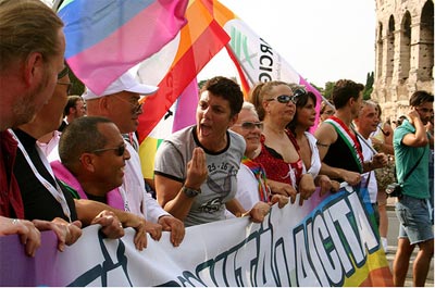 Militia Christi contro il Roma EuroPride 2011 - immabattagliavendolaF3 - Gay.it Archivio