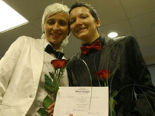 Irina e Irina si sono sposate: "Inizia un lungo viaggio" - irina e irina sposeBASE - Gay.it Archivio