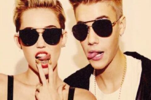 Miley Cyrus cambia i connotati a Justin Bieber: effetto bootylicious - justin miley twerl 628 1 - Gay.it Archivio