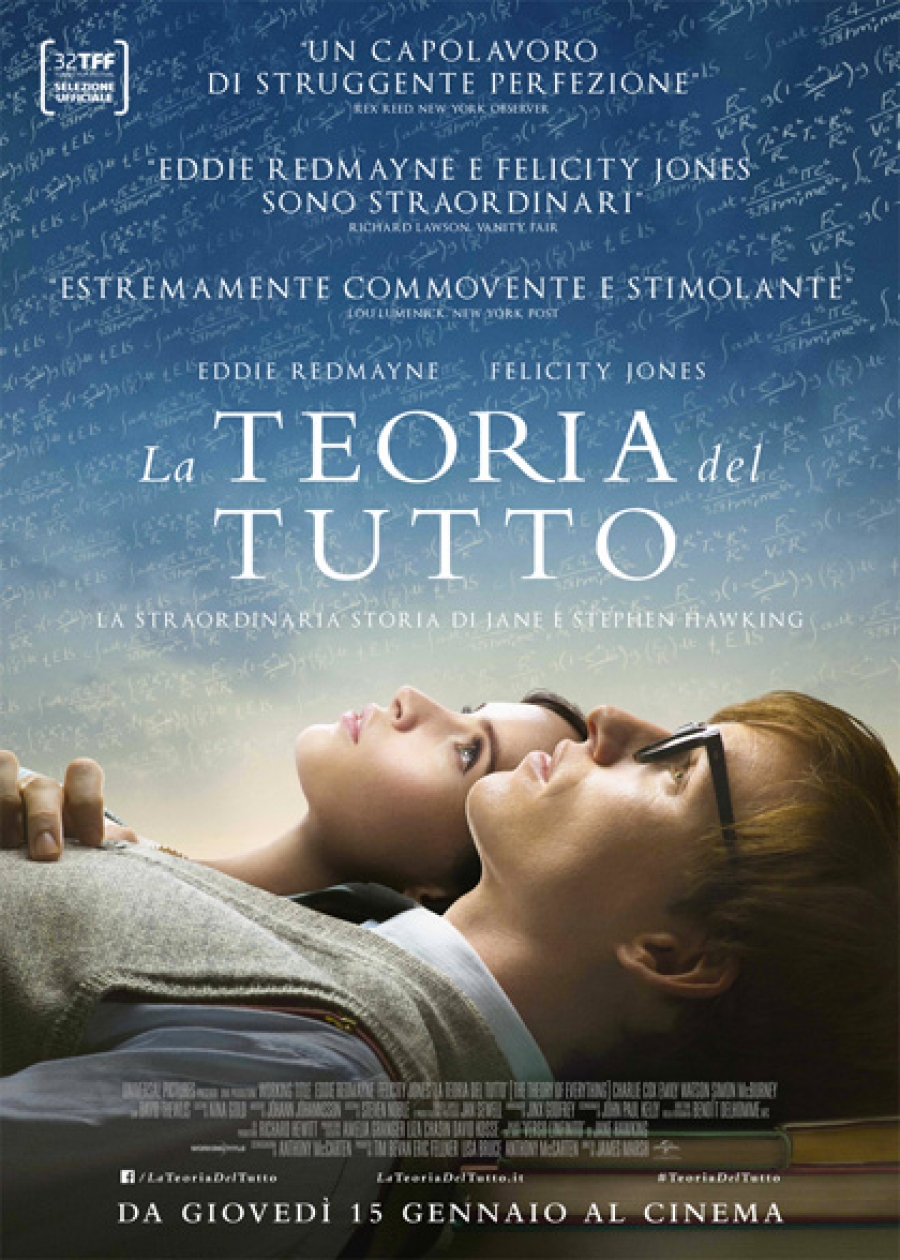 CinemaSTop, arriva La teoria del tutto candidato a cinque premi Oscar - la teoria del tutto cinemastop - Gay.it Archivio