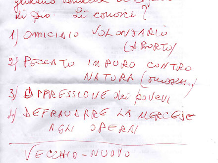 Il parroco che aveva attaccato il candidato gay chiede scusa - letterapegoraroBASE - Gay.it Archivio
