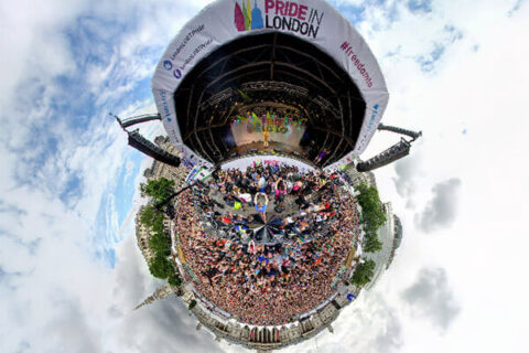 London Pride a 360°: il pride come non lo avete mai visto - london pride londra 360 1 - Gay.it Archivio