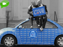 Luke e Eduardo, il tour a bordo del maggiolone gay per Obama - lovebugtourBASE - Gay.it Archivio