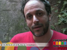 Europride, Luca Guadagnino testimonial - lucasappinoBASE - Gay.it Archivio
