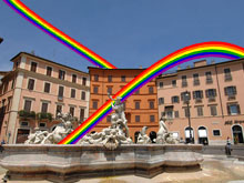 Roma Pride: conclusione in piazza Navona - lucciole e lanterne - Gay.it Archivio