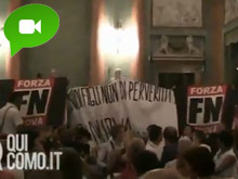 Luxuria contestata a Como da Forza Nuova: "Pervertiti!" - Gay.it Archivio