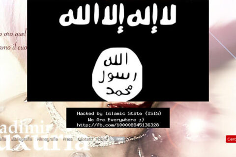 L'Isis viola il sito di Luxuria con la sua bandiera: "Siamo ovunque" - luxuria hacking isis 1 - Gay.it Archivio