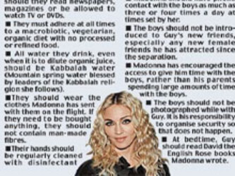 Madonna: la lista di cose che Guy può fare e non può fare - madonnatodolistBASE - Gay.it Archivio