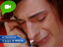 Maicol al telefono col padre: "Scusa se ti ho deluso" - maicol padre video2BASE - Gay.it Archivio