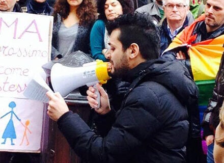 Manifestazione omofoba e contromanifestazione lgbt a Firenze - manif firenze - Gay.it Archivio