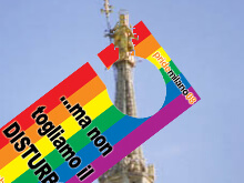 Milano Pride: cerotto sulla bocca e stop alla musica - milanopride08 - Gay.it Archivio