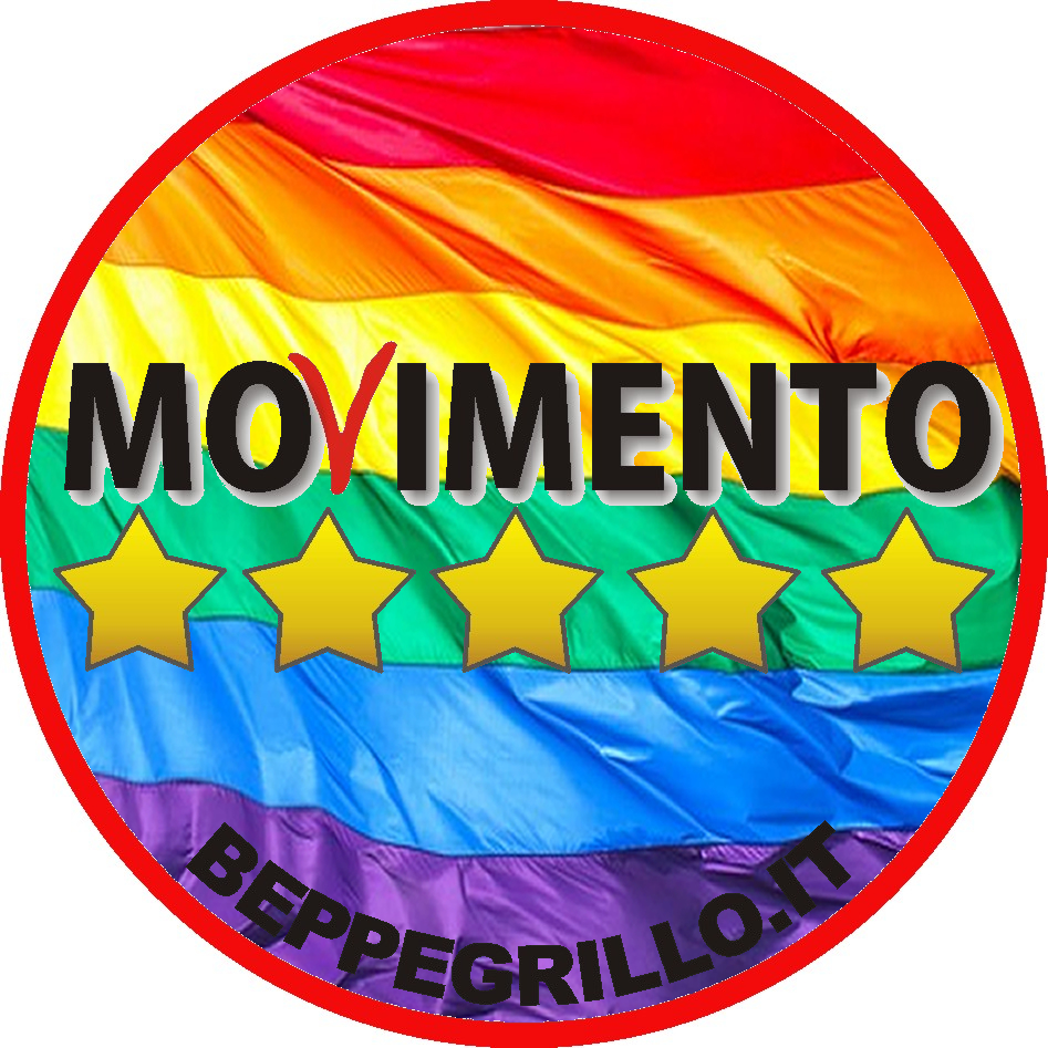 Castaldi (M5S): i diritti civili non siano mai merce di scambio - movimento 5stelle rainbow - Gay.it Archivio