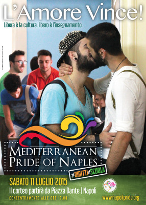 Onda Pride: sabato in piazza il Mediterranean Pride of Naples - napoli pride anteprima1 - Gay.it Archivio