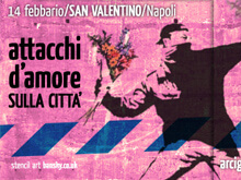 San Valentino a Napoli: attacchi d'amore per tutta la città - napoli valentine riotBASE - Gay.it Archivio