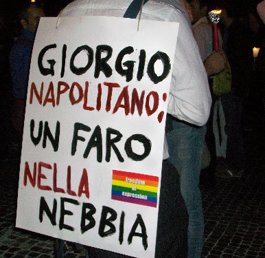 Napolitano a Bologna Pride: "Omofobia è contro Costituzione" - napolitano omofobiaF1 - Gay.it Archivio