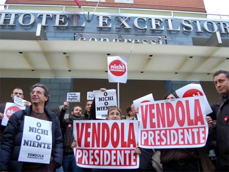 Vendola si candida: "L'Italia pronta ad un premier gay" - nichi presidenteF2 - Gay.it Archivio