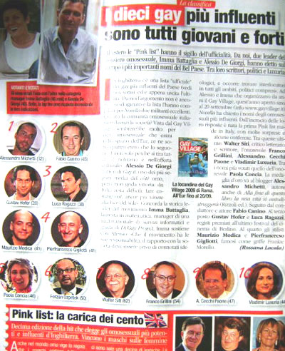 I dieci personaggi lgbt più influenti secondo Novella2000 - novella2000classF1 - Gay.it Archivio