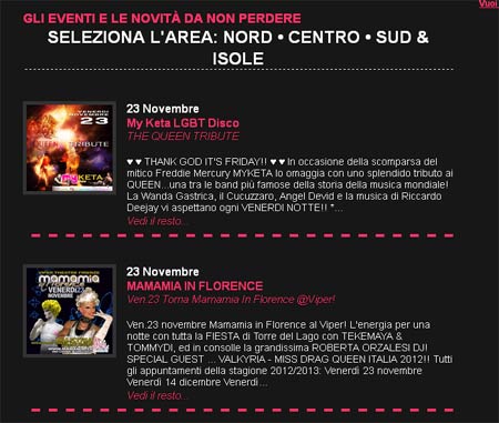 Night&Gay, la nuova guida alla gaylife italiana - nuova guida12F2 - Gay.it Archivio