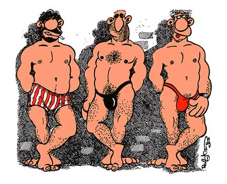 Ralf Konig e "I Nuovi Uomoni" venti, dissacranti, anni dopo - nuoviuominiF2 - Gay.it Archivio