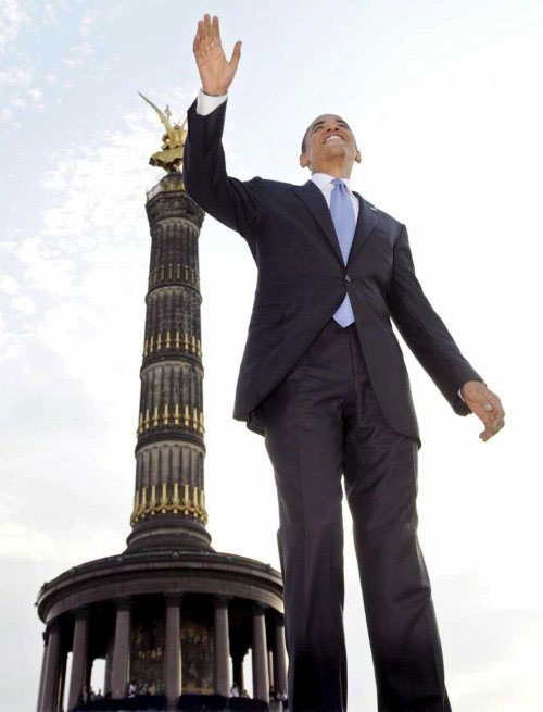 Obama dà una scossa alla Germania: "riconoscere le coppie gay" - obamaberlinoF1 - Gay.it Archivio