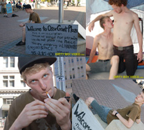 Occupy my Throat, il lato porno gay di Occupy Oakland - ows pornogayF1 - Gay.it Archivio