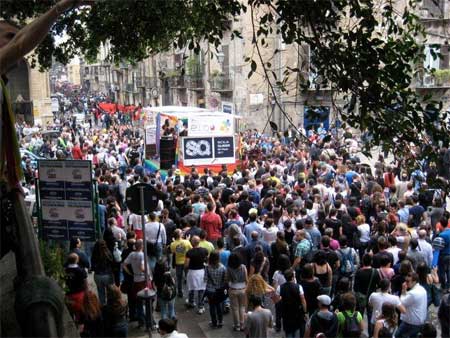 Palermo Pride: un fiume orgoglioso e festoso invade la città - palermo pride 11F5 - Gay.it Archivio
