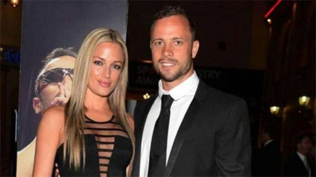 Pistorius con la fidanzata