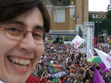 Rossana Praitano 'torna' Presidente del Mario Mieli - praitanodidoreBASE - Gay.it Archivio