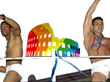 ROMA PRIDE: UN GRANDE CORTEO E UNA LUNGA FESTA FINALE - pride confstamBASE - Gay.it Archivio