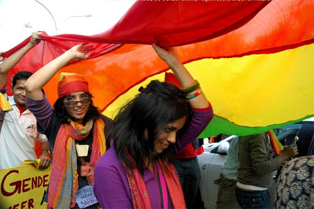 In 2000 al Pride di Nuova Deli del dopo decriminalizzazione - pride new delhiF1 - Gay.it Archivio