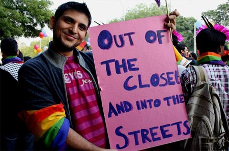 In 2000 al Pride di Nuova Deli del dopo decriminalizzazione - pride new delhiF2 - Gay.it Archivio