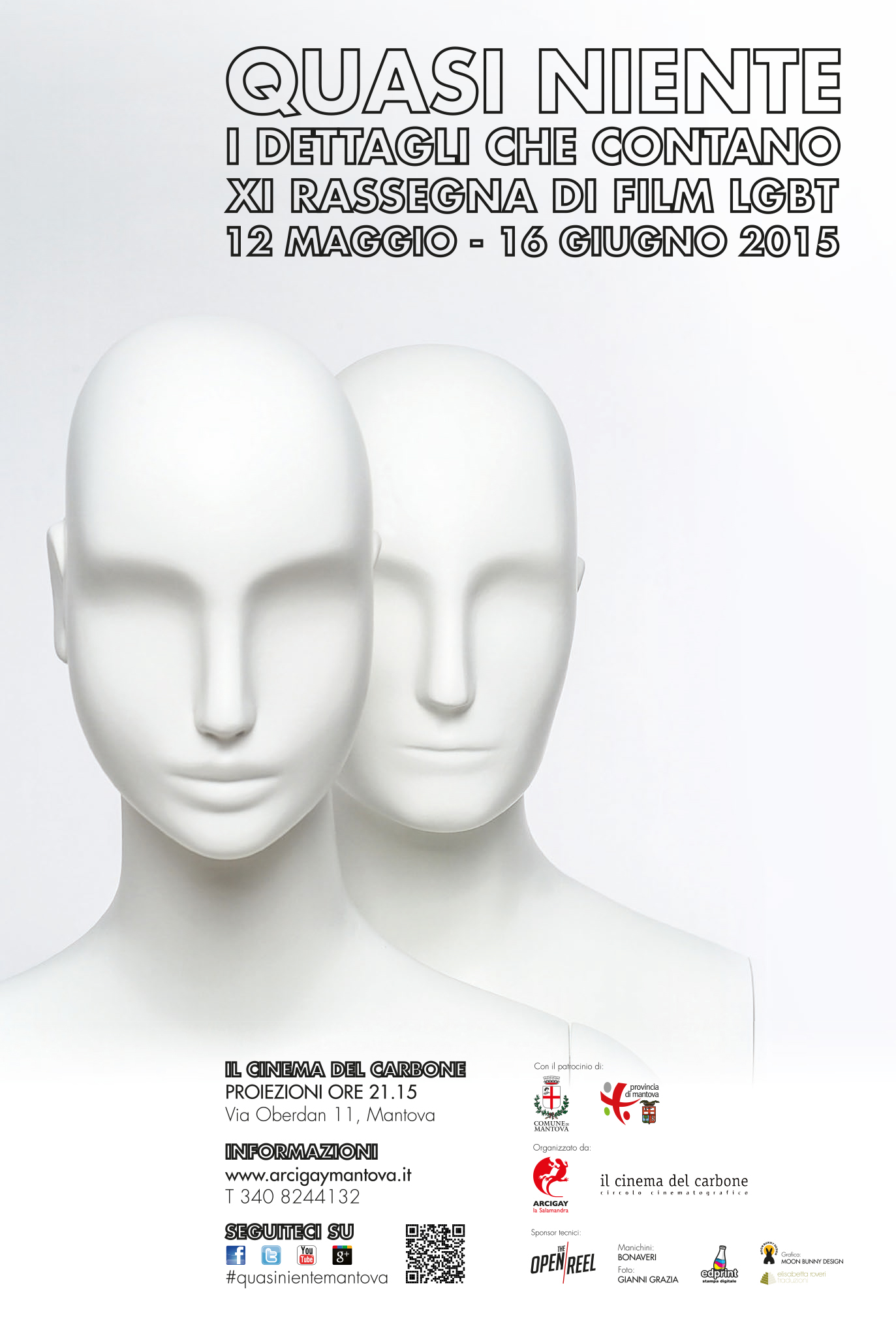 “Quasi niente” ma non è poco: torna la cinerassegna mantovana queer - quasiniente 2015 manifesto - Gay.it Archivio