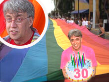La bandiera arcobaleno compie 30 anni - rainbowflagbakerBASE - Gay.it Archivio