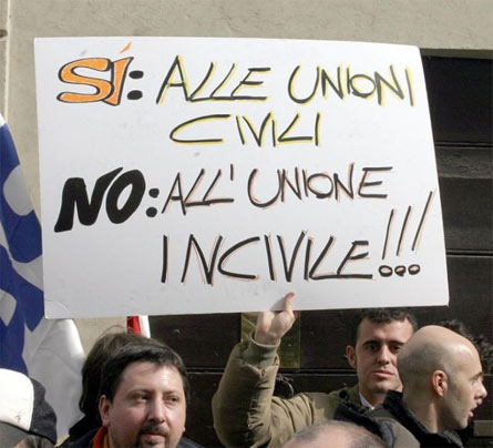 Vicariato attacca Unioni Civili. Consiglio Comunale rinvia discussione - registro genovaF2 - Gay.it Archivio