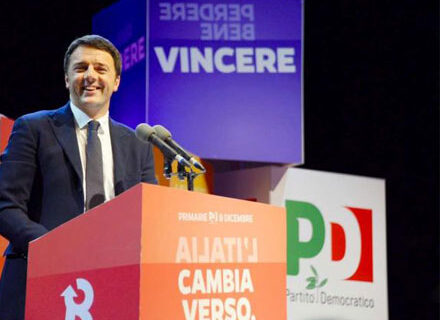 Renzi è il segretario del PD. Commento amaro di Civati - renzi vince primarie 1 1 - Gay.it Archivio