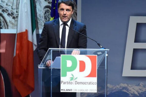 Renzi: "Unioni civili, bisogna fare presto, ma prima le riforme" - renzi assemblea pd expo 1 - Gay.it Archivio