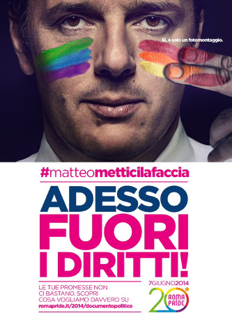 Niente unioni civili nei mille giorni di Renzi: lascia al parlamento? - renzi pride - Gay.it Archivio