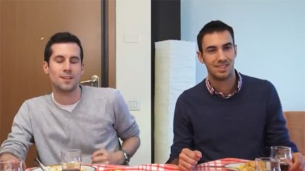Pranzo di famiglia contro l'omofobia: polemica sul video di Lecco - renzolucio polemicheF2 - Gay.it Archivio