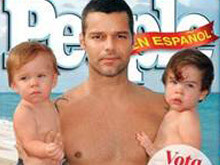 Ricky Martin papà esemplare sulla cover di People - rickypeopleBASE1 1 - Gay.it Archivio