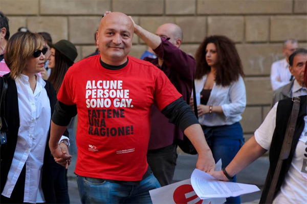 Reggio Emilia: annullate le trascrizioni dei matrimoni egualitari - romani vs scalfarotto1 - Gay.it Archivio