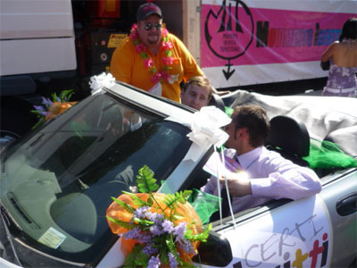 250 mila al Gay Pride di Roma - romapridevia3F3 - Gay.it Archivio