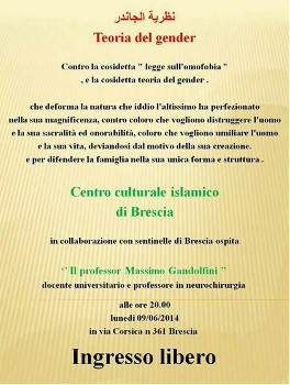 Sentinelle e centro Islamico insieme contro i gay - sentinelle brescia1 - Gay.it Archivio